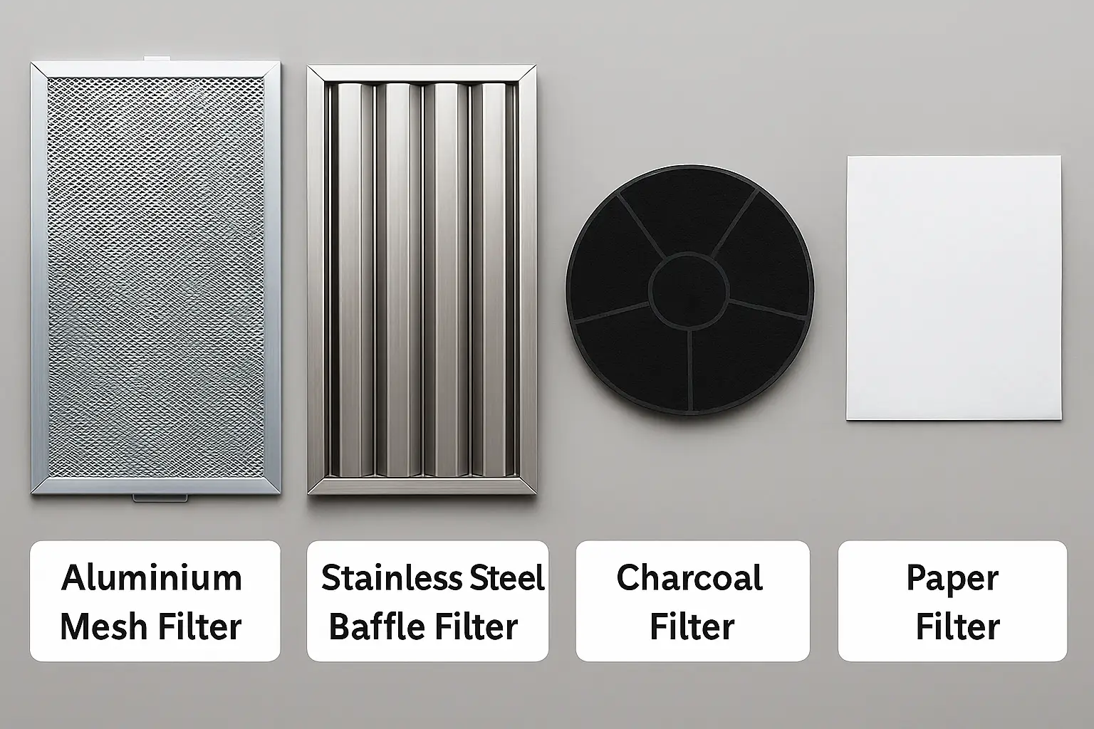 Types of Cooker Hood Grease Filters​
