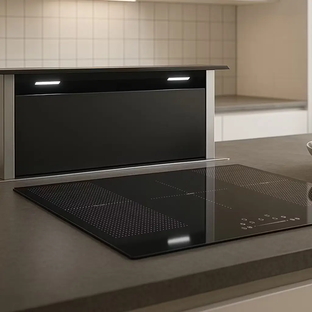 Downdraft Cooker Hood Extractor Recirculating Air