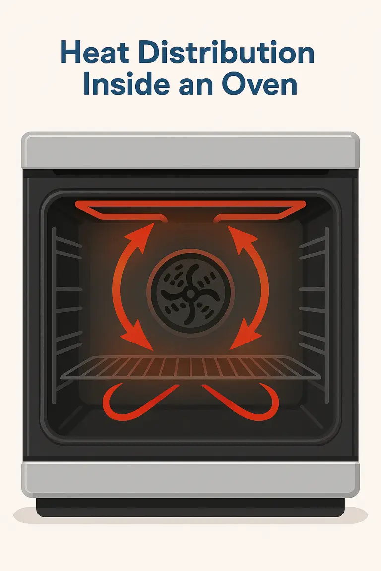 How Heat Is Distributed Inside an Oven