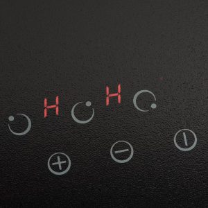 CATA Ceramic Hob Close Up Controls Residual Heat Indicator