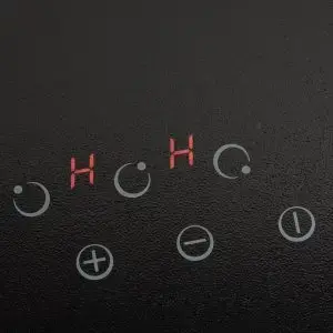 CATA Ceramic Hob Close Up Controls Residual Heat Indicator