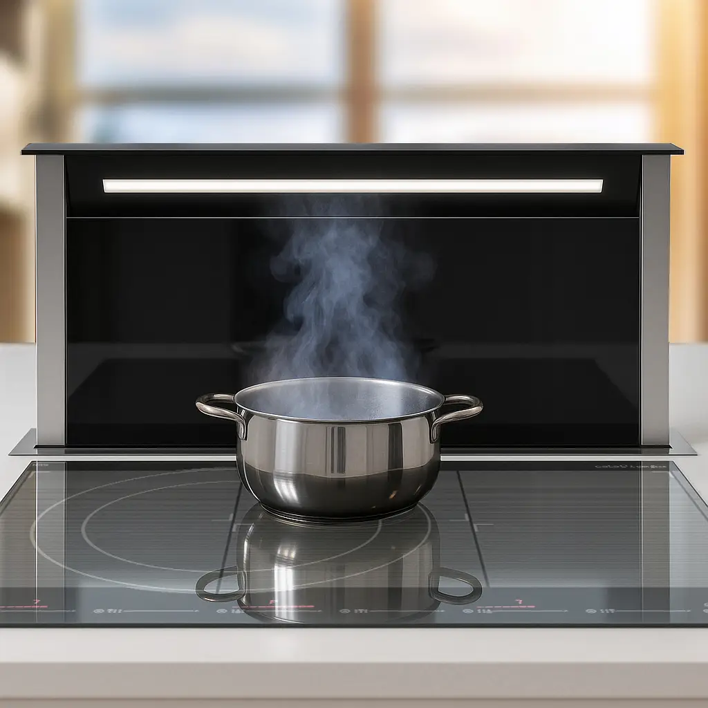 CATA GIGA 750 Induction Hob with Downdraft Extractor Hood