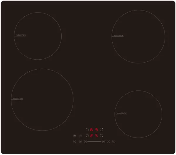 UBIND60MS CATA 300 - 60cm 4 Zone Induction Hob