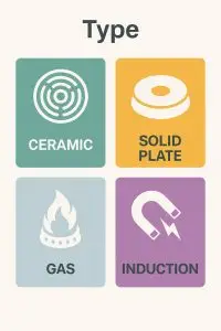 Hob Type Icons