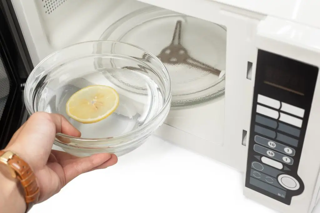 Microwave Steam Cleaning Method 2