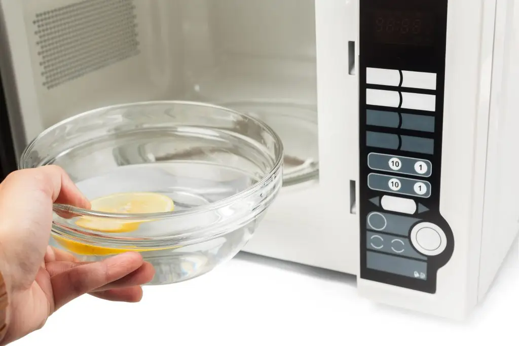 Microwave Steam Cleaning Method